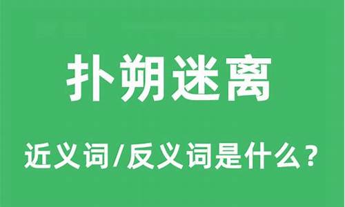 扑朔迷离造句和解释怎么写_扑朔迷离成语运用